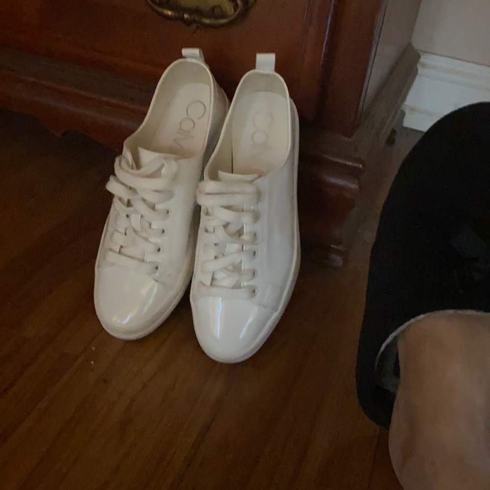 Calvin Klein Women's White Low-top Sneakers